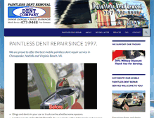 Tablet Screenshot of fixdentsva.com
